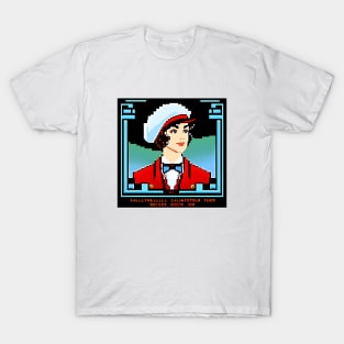 vintage pixel pretty lady T-Shirt